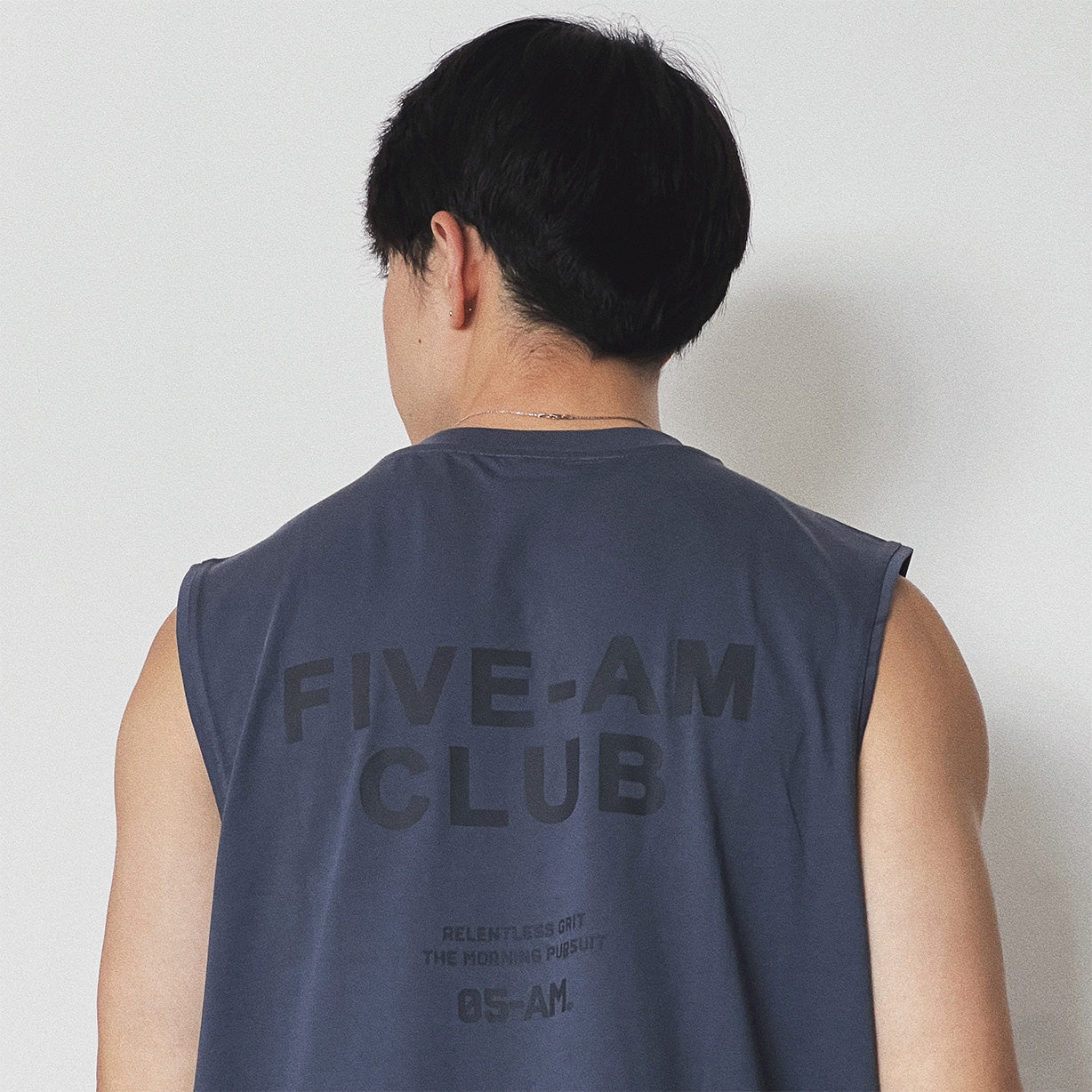 05-AM Navy Blue Training Tank