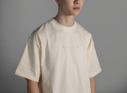 Limited Edition 05-AM Cream Oversized T-Shirt