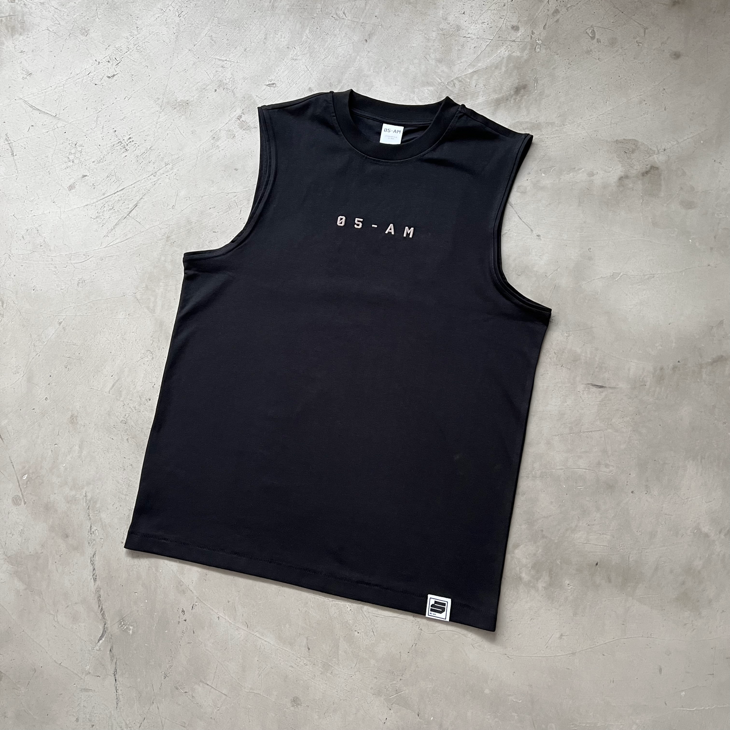 05-AM Black Training Tank