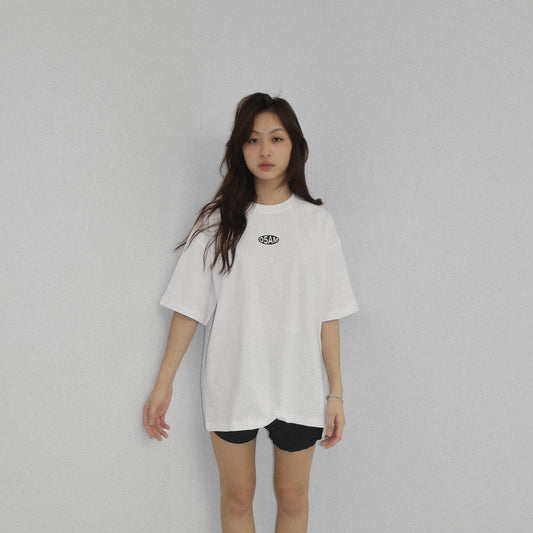 05-AM Healing Collection Cloud White Oversized T-Shirt