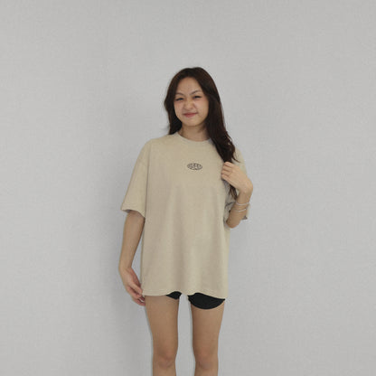 05-AM Healing Collection Khaki Oversized T-Shirt