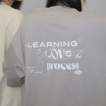 05-AM Healing Collection Stone Grey Oversized T-Shirt