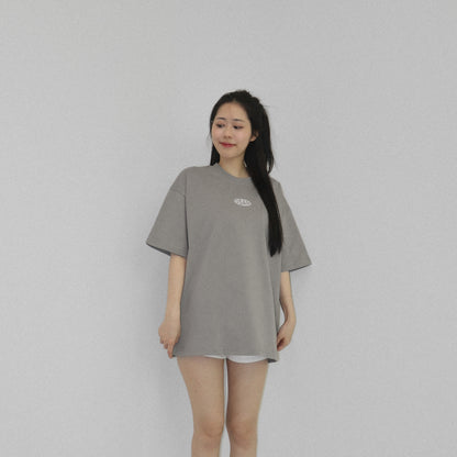 05-AM Healing Collection Stone Grey Oversized T-Shirt