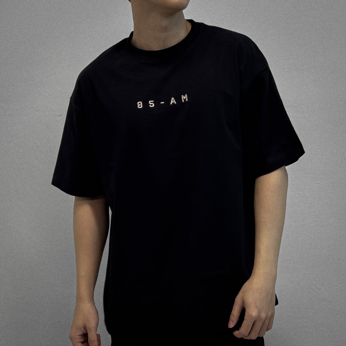 Zerofive Base Collection Black Oversized T-Shirt