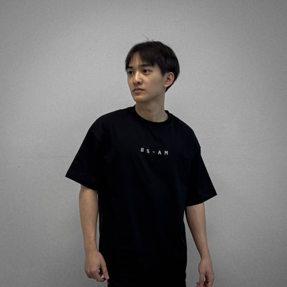 Zerofive Base Collection Black Oversized T-Shirt