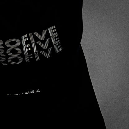 Zerofive Base Collection Black Oversized T-Shirt