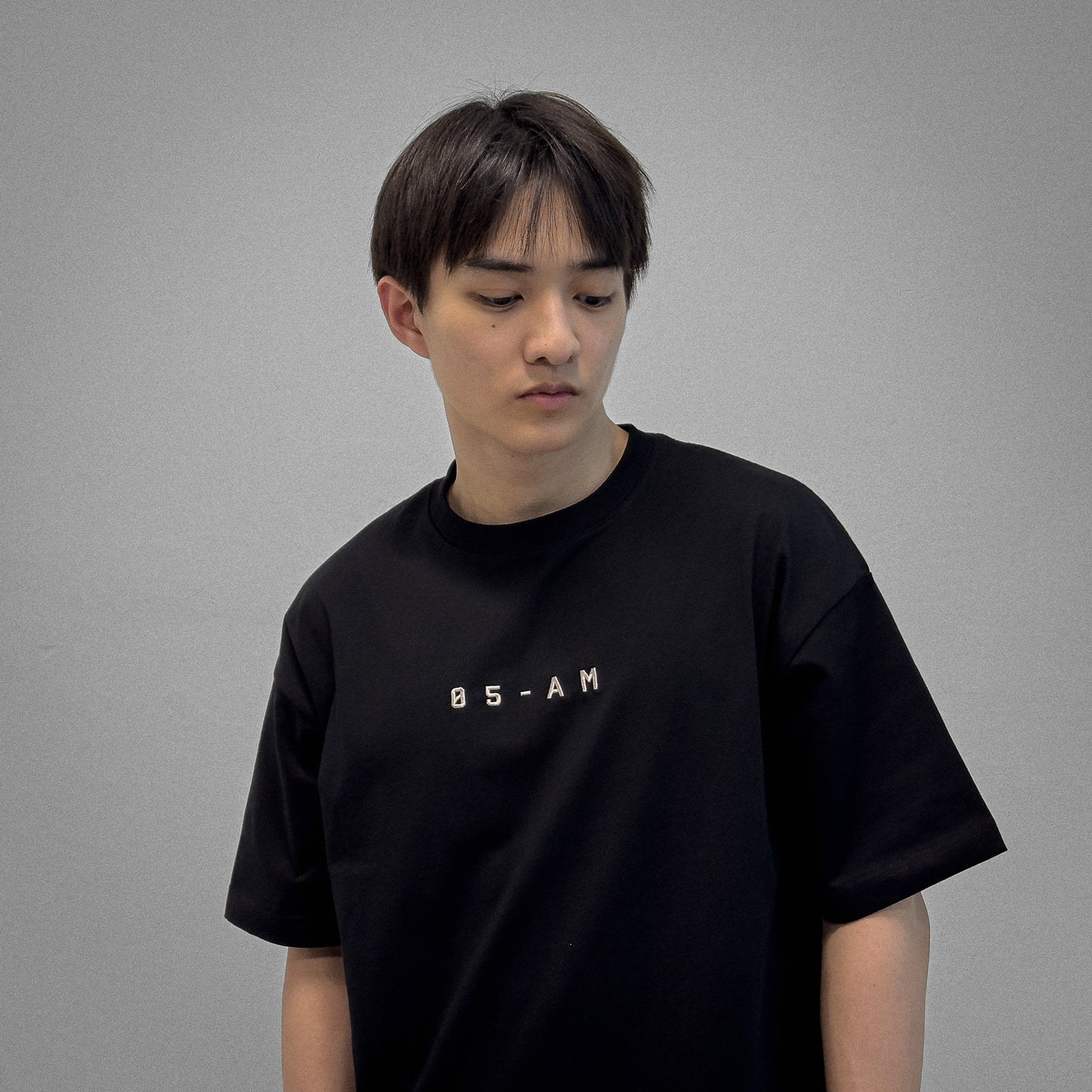 Zerofive Base Collection Black Oversized T-Shirt