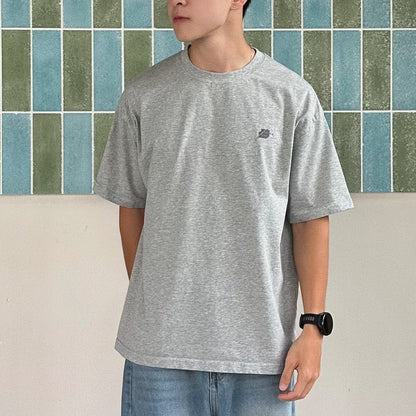 05-AM Script Collection Oversized T-Shirt in Ash