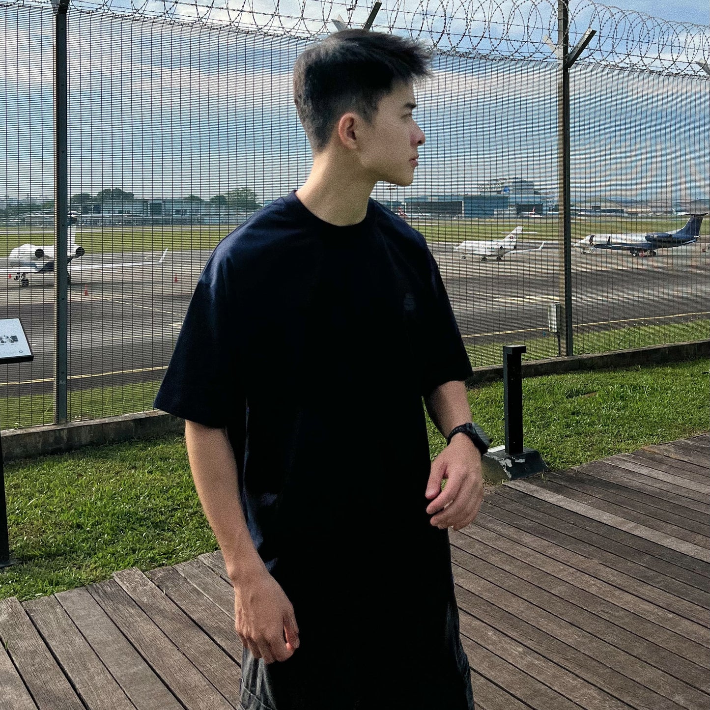 05-AM Tone Collection Oversized T-Shirt