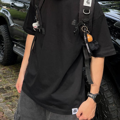 05-AM Tone Collection Oversized T-Shirt In Carbon