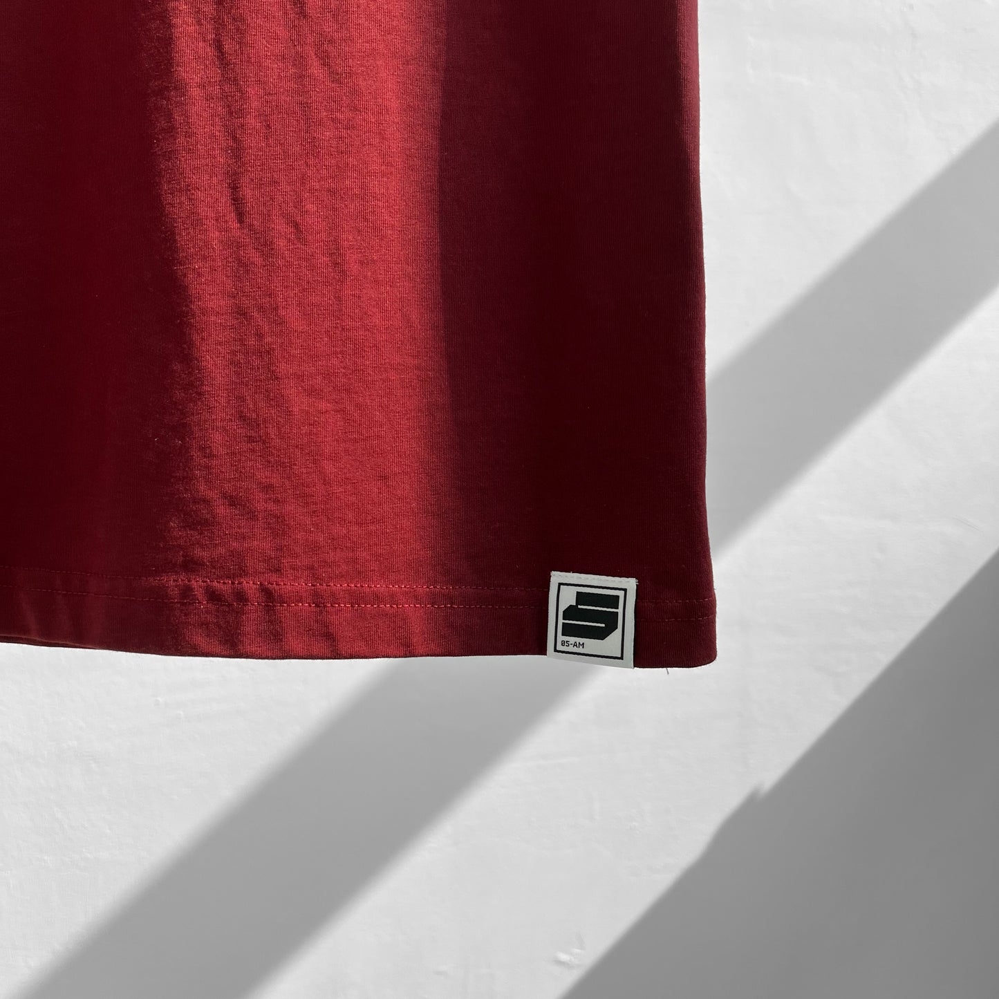 05-AM Tone Collection Oversized T-Shirt In Brick