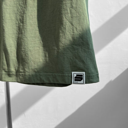 05-AM Tone Collection Oversized T-Shirt in Pine