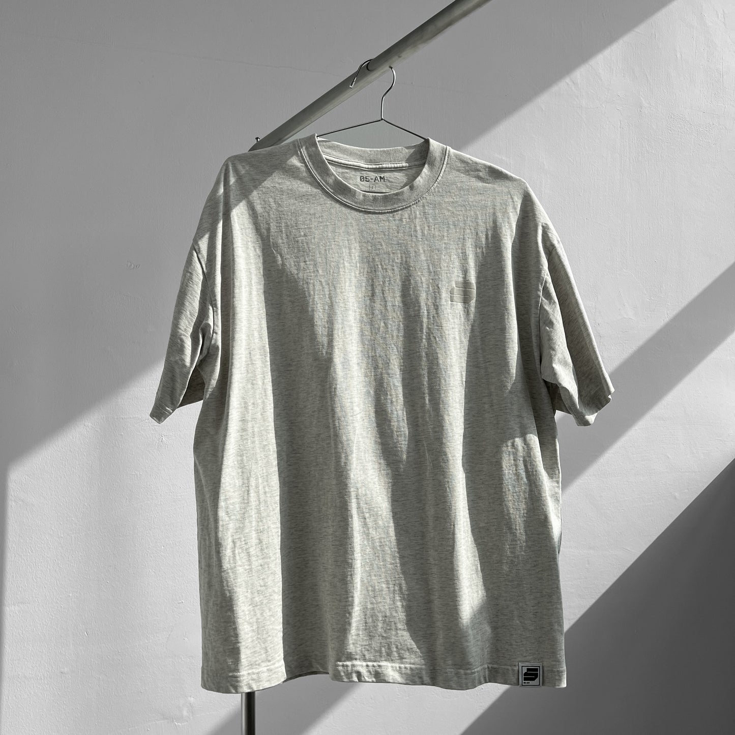 05-AM Tone Collection Oversized T-Shirt In Sand