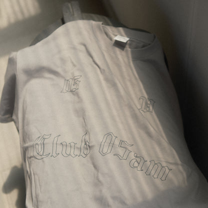 05-AM Vintage Light Grey Oversized T-Shirt
