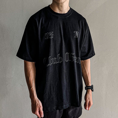 05-AM Vintage Black Oversized T-Shirt
