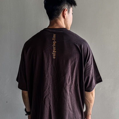 05-AM Vintage Plum Oversized T-Shirt