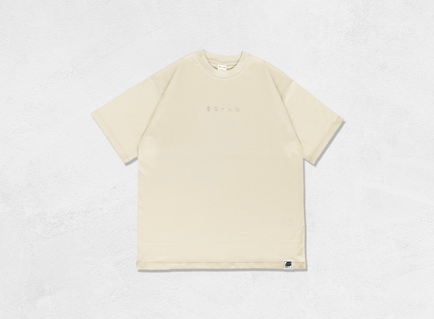 Limited Edition 05-AM Cream Oversized T-Shirt