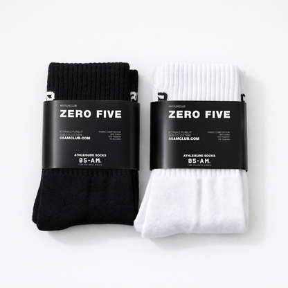 ZeroFive Runclub Crew Sock