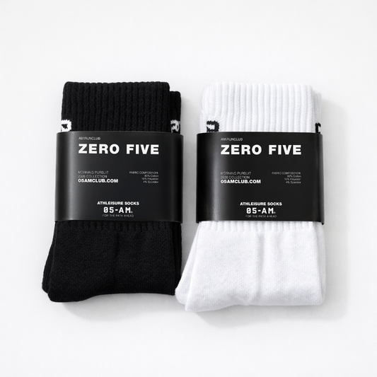 ZeroFive Runclub Crew Sock