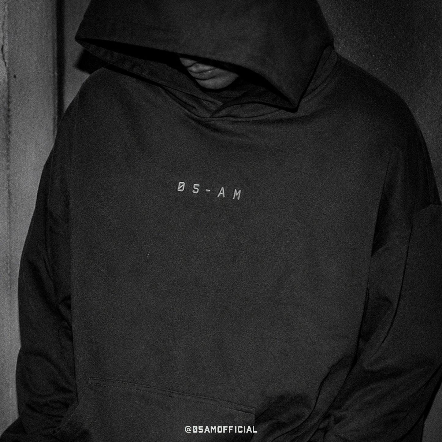 Zerofive Base Collection Dark Grey Hoodie