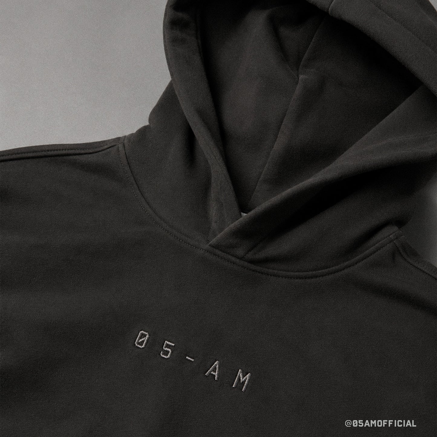 Zerofive Base Collection Dark Grey Hoodie