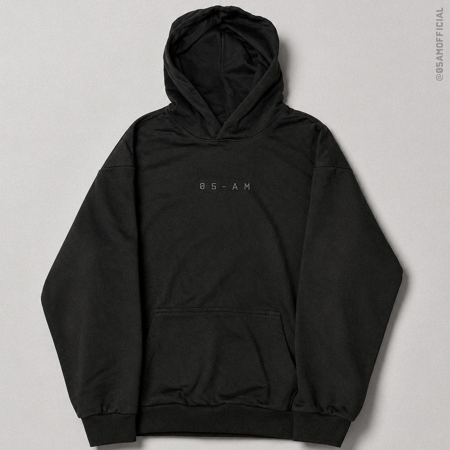 Zerofive Base Collection Dark Grey Hoodie