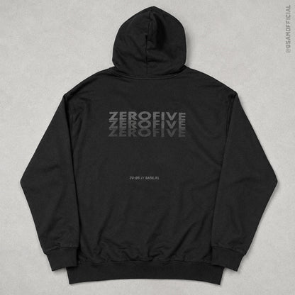 Zerofive Base Collection Dark Grey Hoodie
